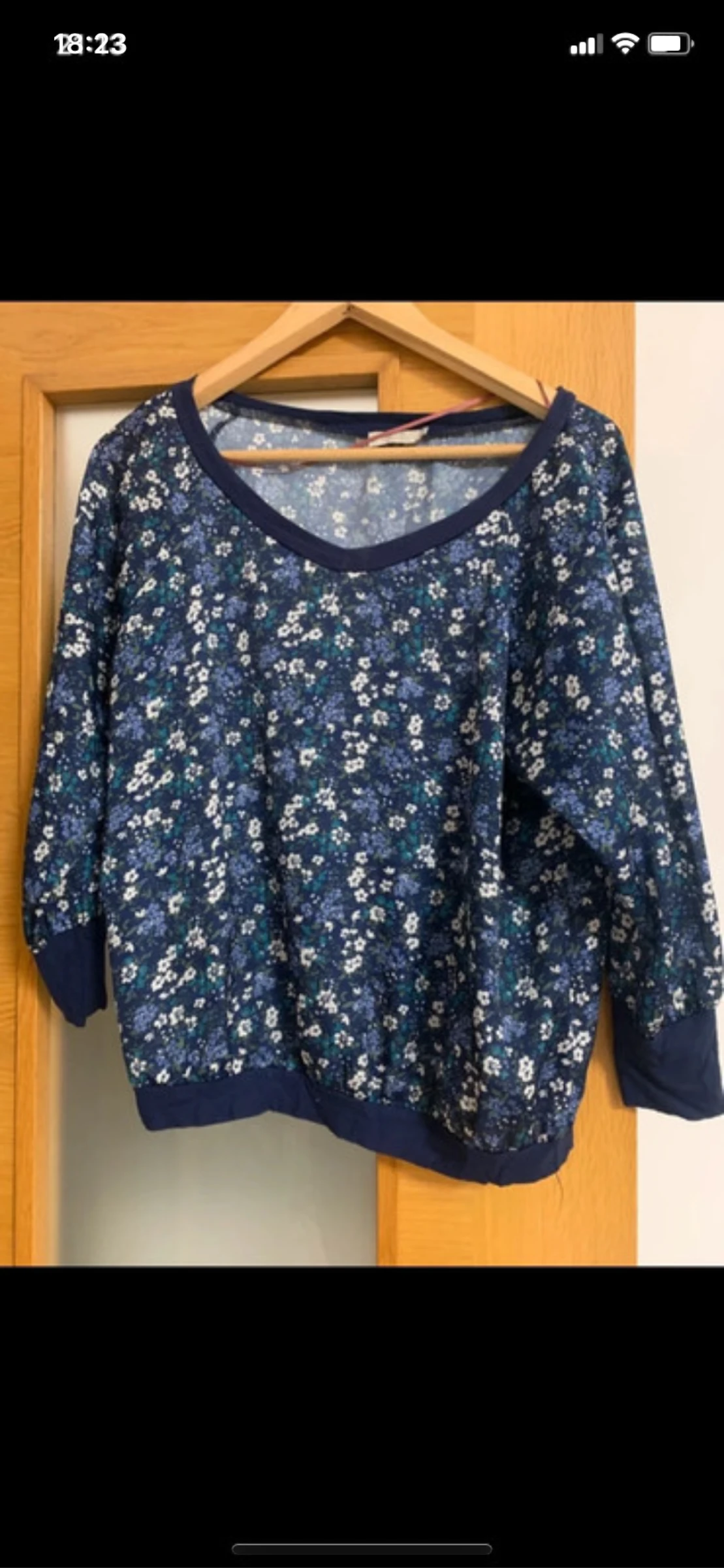 Blusa com padrão 